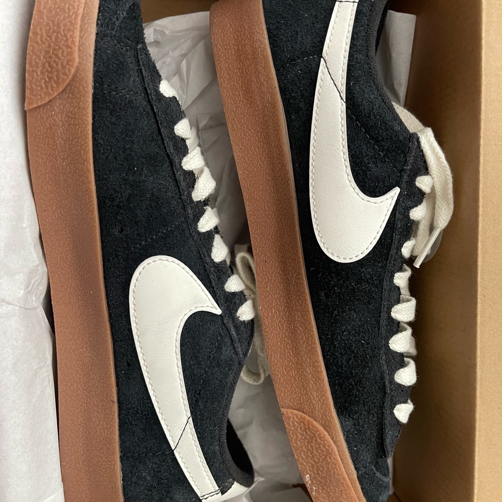 Nike Black and White Retro Sneakers